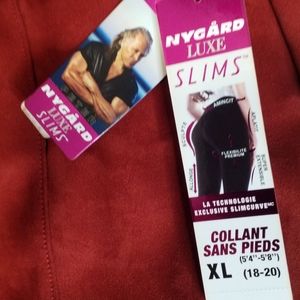 Nwt Nygard Luxe Legging, Slimcurve technology, XL